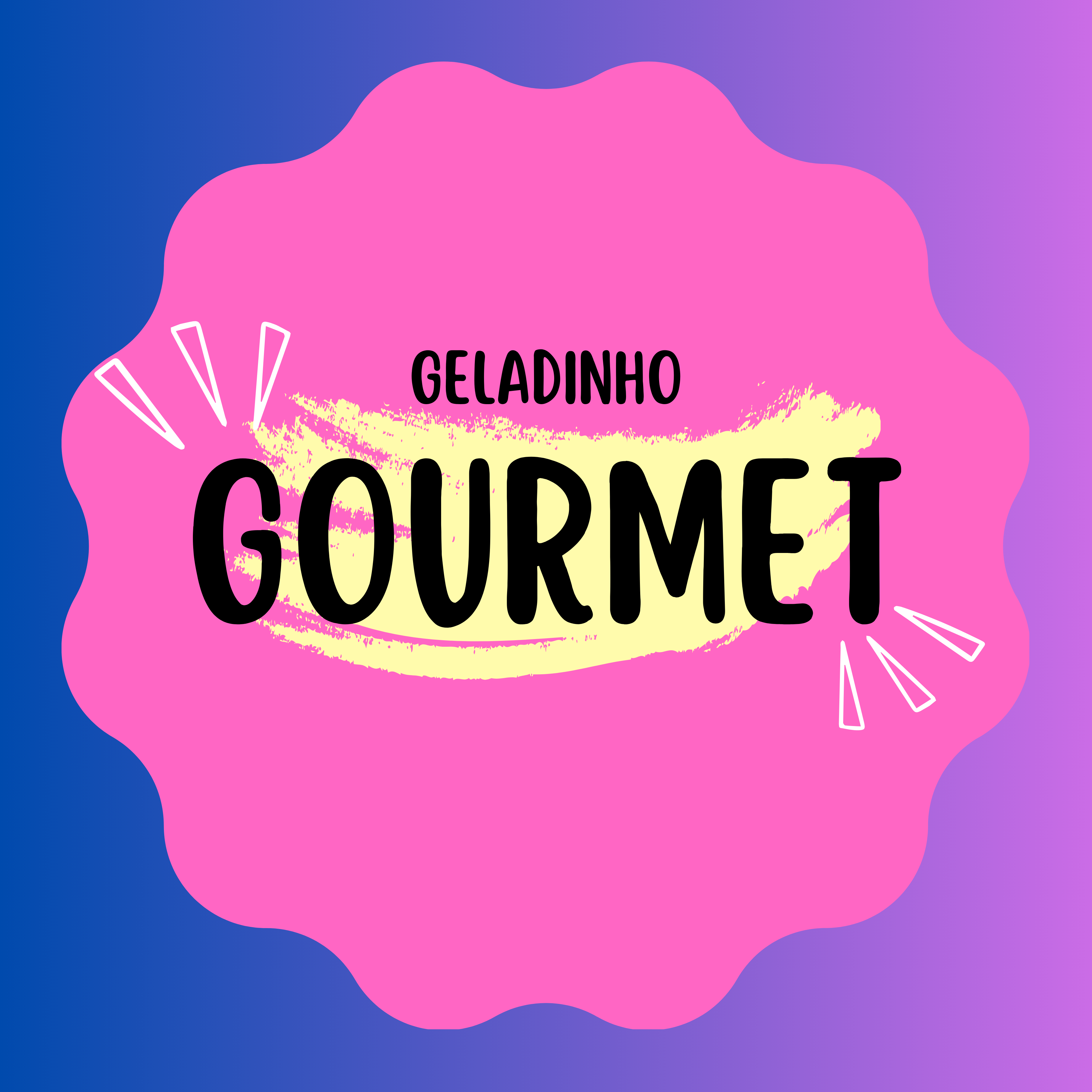 Geladinho gourmet